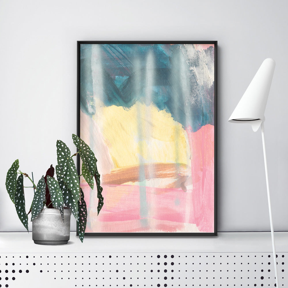 Control III - Art Print by Nicole Schafter, Poster, Stretched Canvas or Framed Wall Art Prints, shown framed in a room