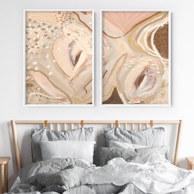 Bohemia Baile II - Art Print by Nicole Schafter, Poster, Stretched Canvas or Framed Wall Art, shown framed in a home interior space