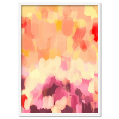 Bright Lights I - Art Print by Nicole Schafter, Poster, Stretched Canvas, or Framed Wall Art Print, shown in a white frame