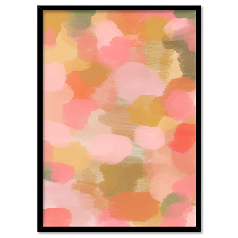 Bright Lights I - Art Print by Nicole Schafter, Poster, Stretched Canvas, or Framed Wall Art Print, shown in a black frame