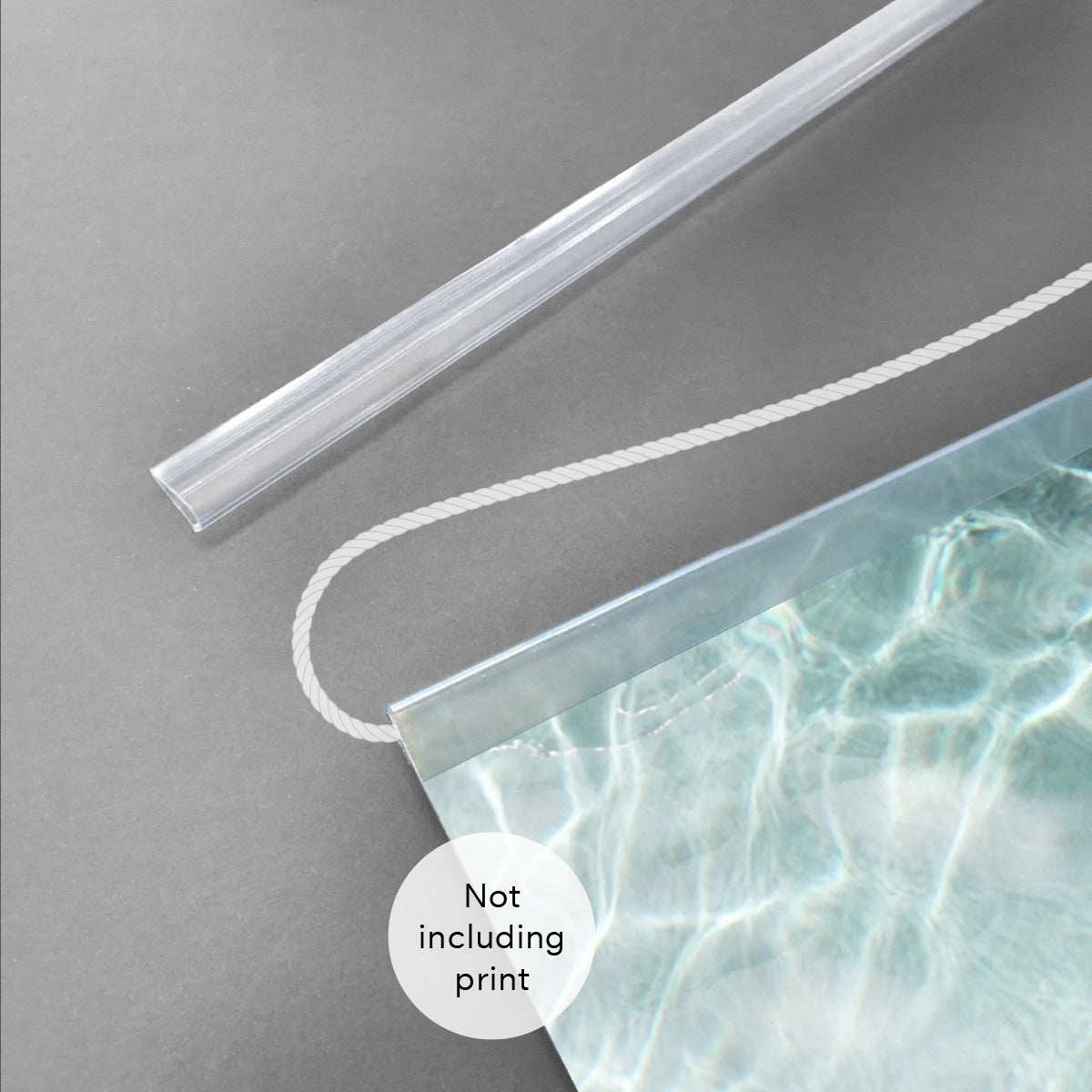 Budget Poster Hangers in Slimline PVC Design. – Print and Proper®