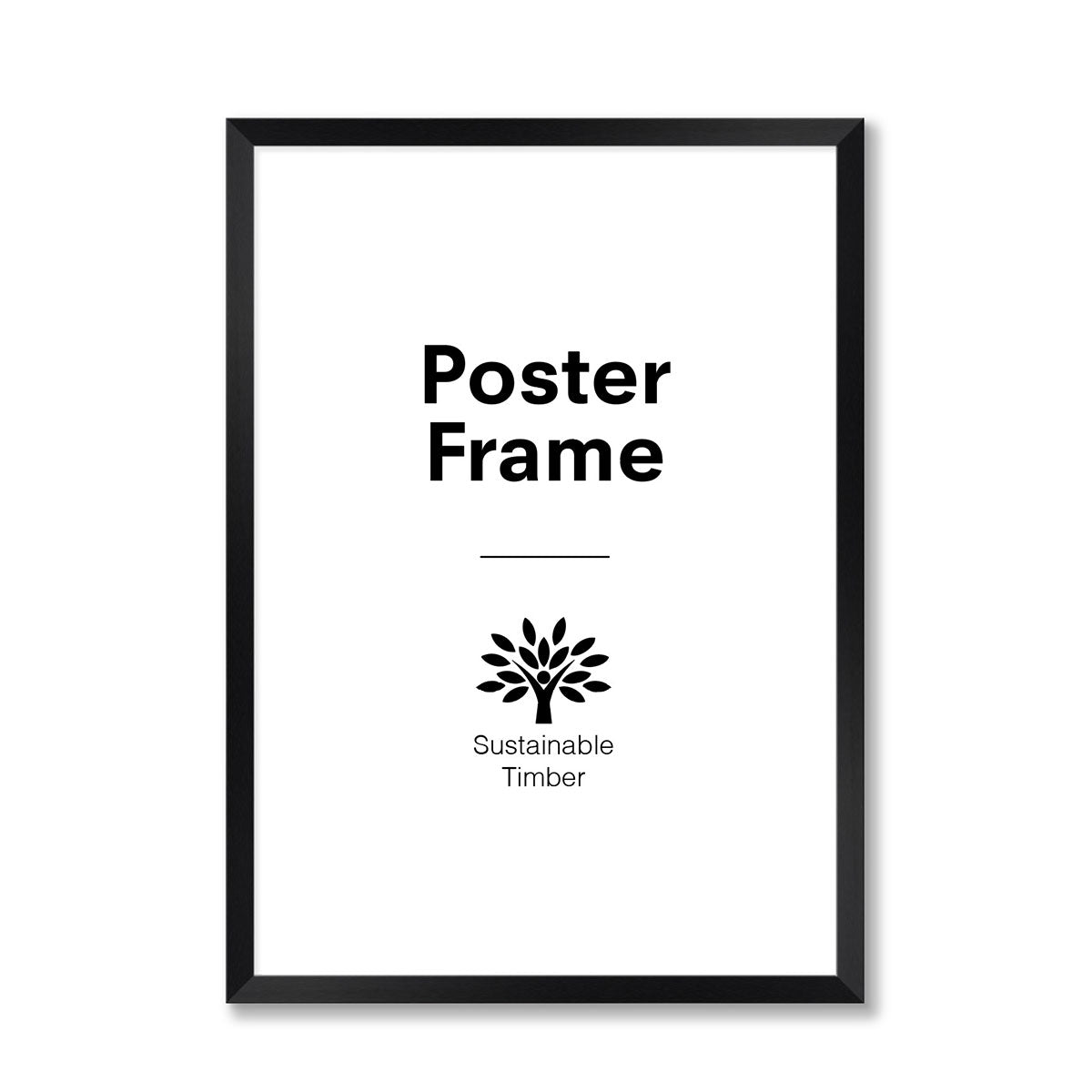 Poster Frame in Black Colour