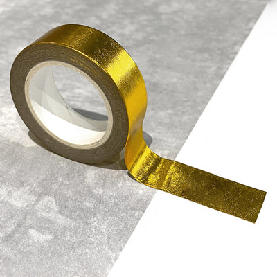 Washi Tape in Solid Gold Foil
