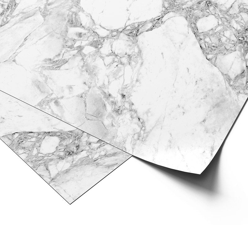 Premium Wrapping Paper in White Marble Design, close up view
